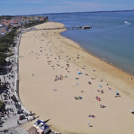 Arcachonnaise 5 Chambres, 500m De La Et 6 Velos A Disposition * Arcachon